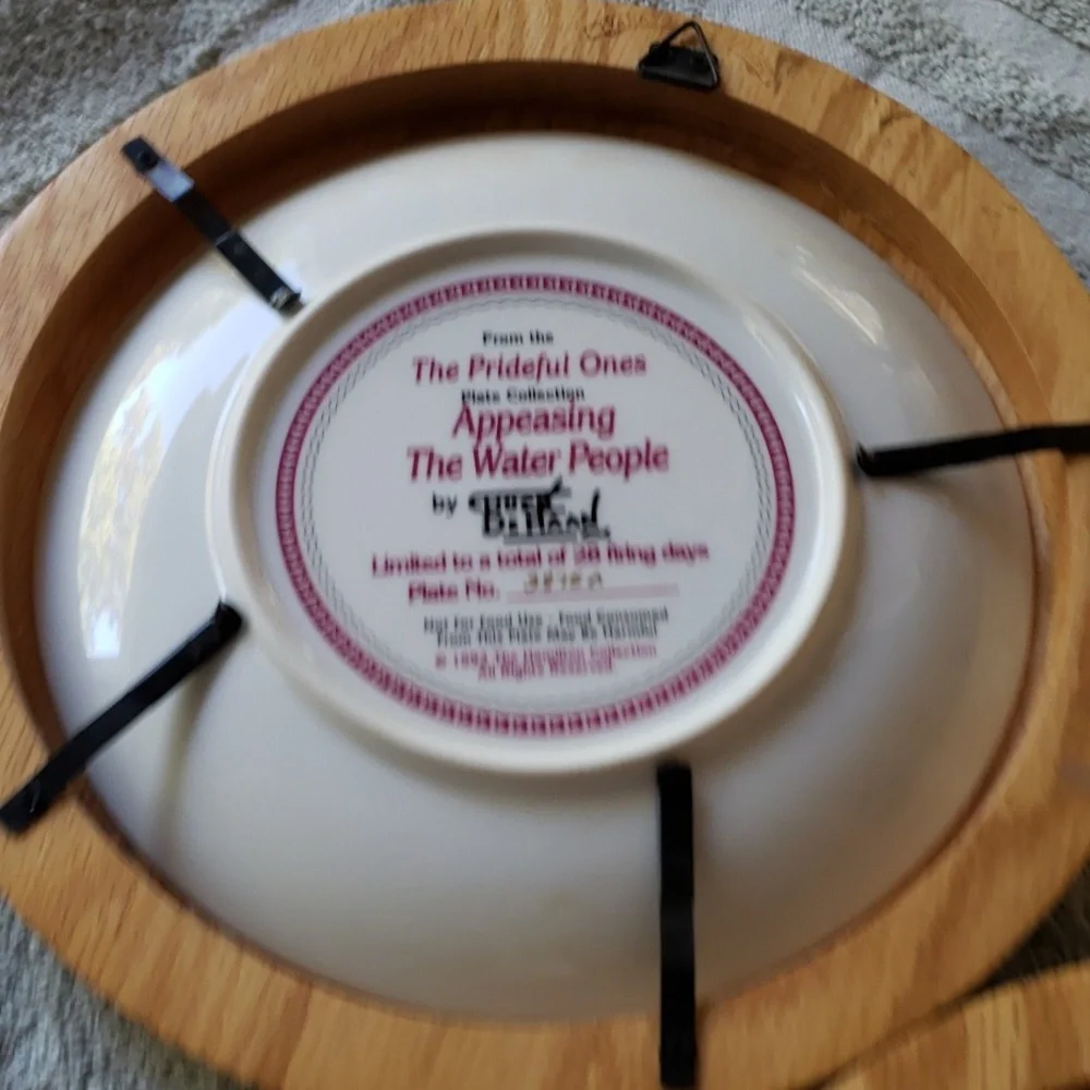 Indian  The Prideful Ones  Plate Collection '2 Plate' - Picture 5 of 9